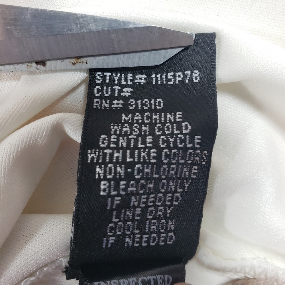 Byline Ever‎ California Halter Dress Floral Sheer Overlay Party Cocktail L - Picture 4 of 5